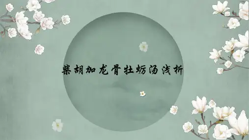 柴胡加龙骨牡蛎汤
