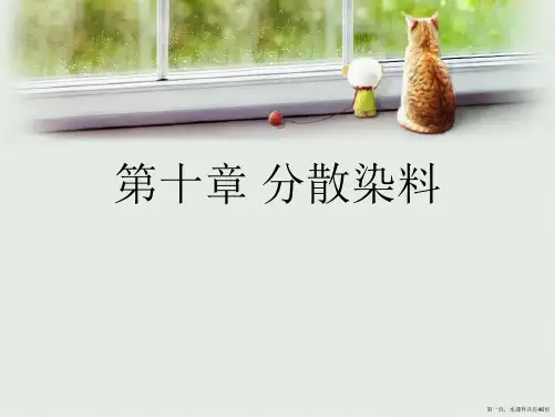 第十章 分散染料