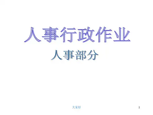 大型公司全套流程图(全面清晰) PPT