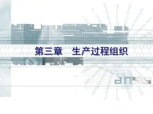 生产过程组织