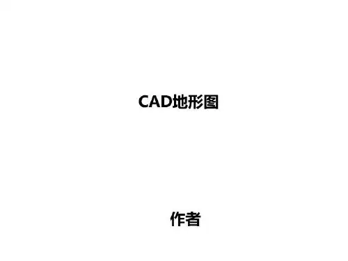 CAD地形图