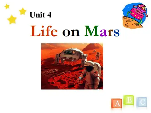 《Life on Mars》PPT课件