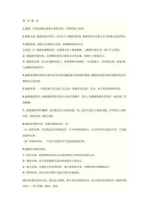 数据结构(c语言版)严蔚敏