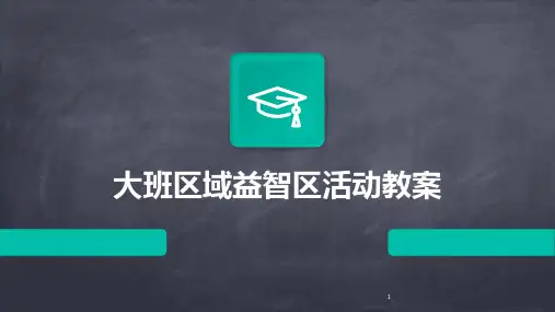 2024年度-大班区域益智区活动教案