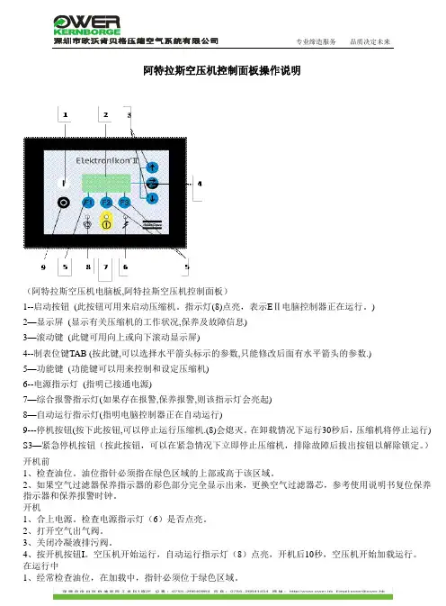 阿特拉斯控制面板和大修内容
