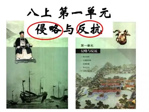 侵略与反抗复习课件