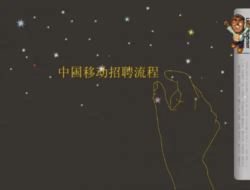 中国移动招聘流程(动态PPT_超好看哦)