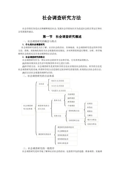 社会科学方法论课程讲授大纲(二)