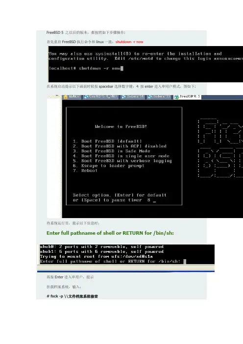 FreeBSD 如何修改root密码
