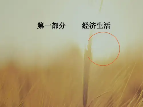 2019版高考总复习政治课件：必修一 第三单元第八课财政与税收 精品