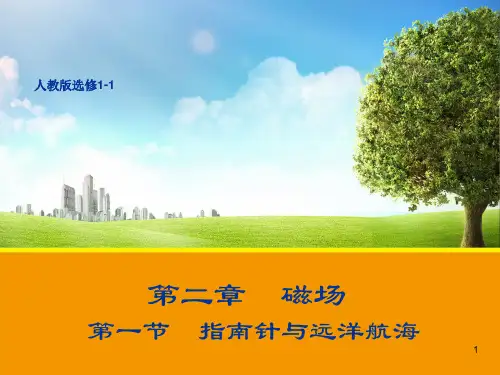 【物理】21 指南针与远洋航海 (人教版选修11)解析PPT课件
