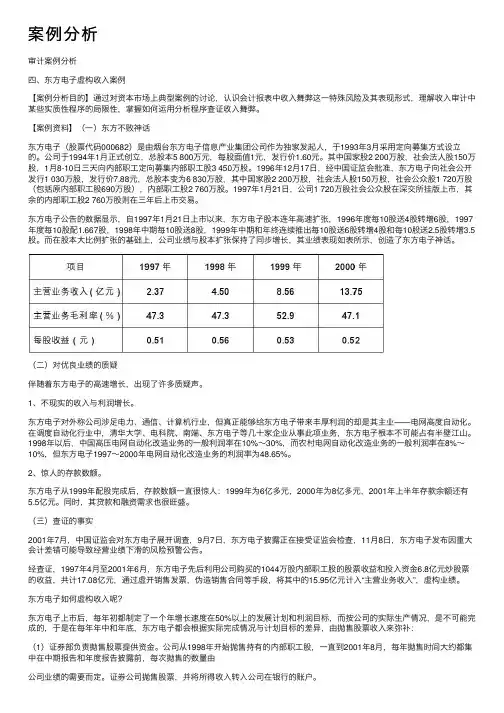 案例分析——精选推荐