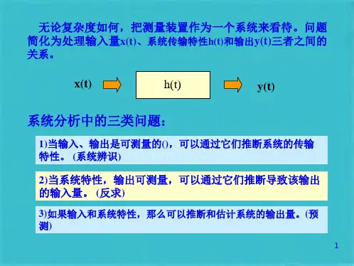 第二 测试装置的基本特性(共53张PPT)