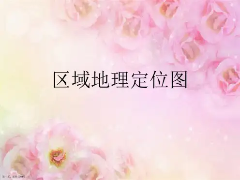 区域地理定位图