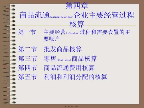 《会计学原理》第四章(PPT)