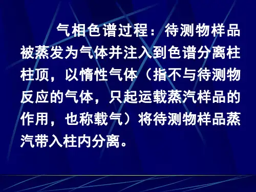 气相色谱培训ppt课件