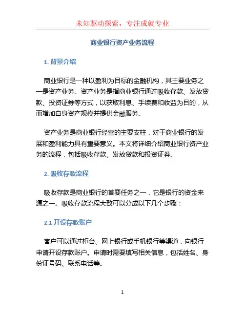 商业银行资产业务流程 (4)