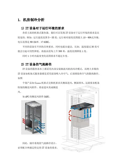 【最新精选】apc行级空调介绍