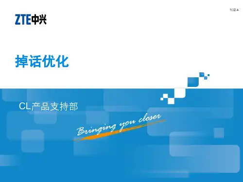 LTE掉话优化(华为)