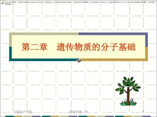 分子遗传学第二章
