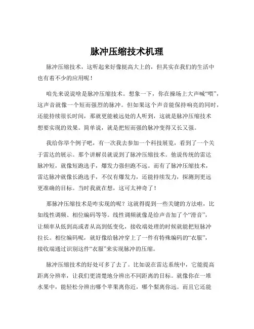 脉冲压缩技术机理