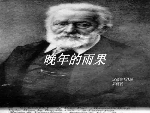 晚年雨果