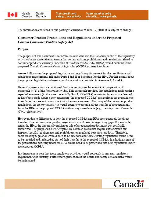 CCPSA-加拿大消费者法案prohibitions-interdictions-eng