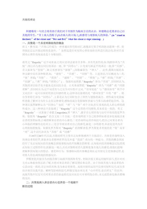 共情理论