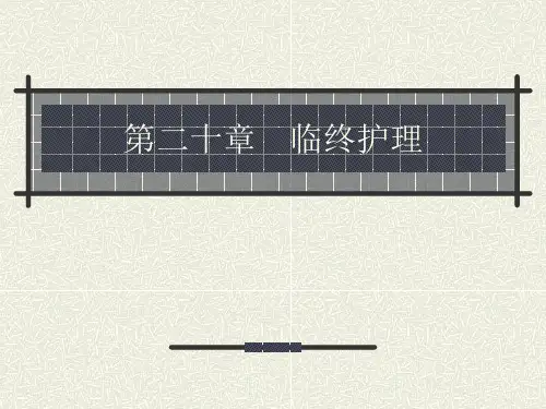 第20章临终护理