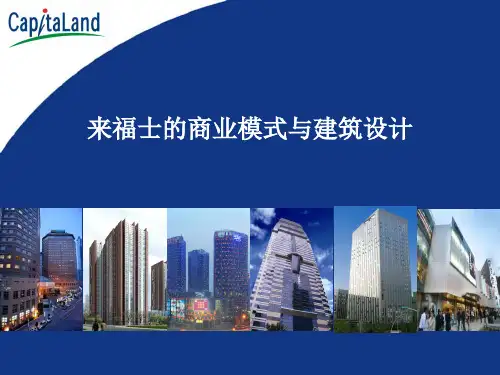 (最新)来福士的商业模式与建筑设计说明书