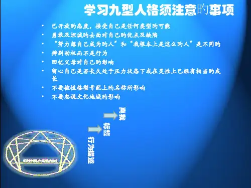 九型人格性格测试(2)