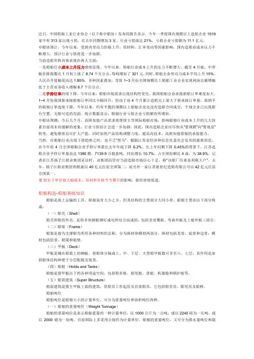 船舶知识