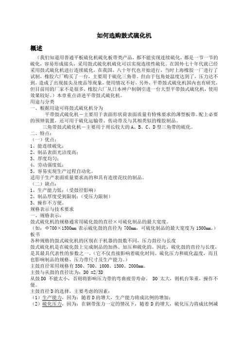 鼓式硫化机