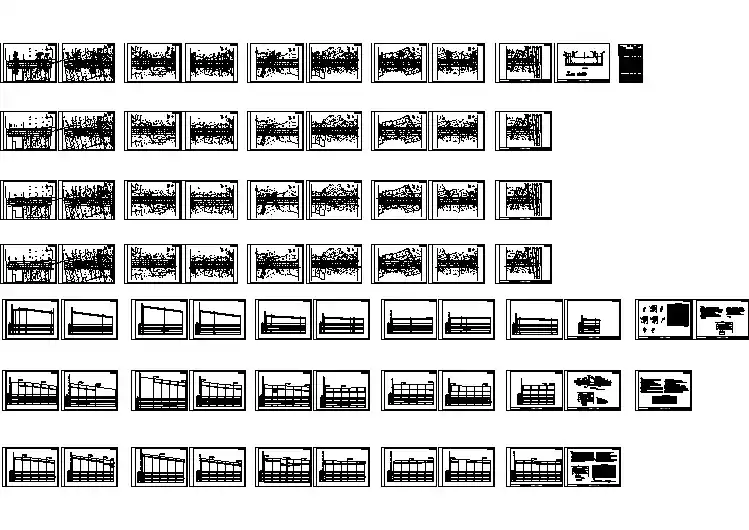 市政给排水及管综施工图（设计说明，横断面图等）