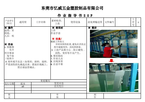 喷涂作业指导书SOP(通用型)