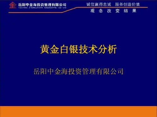 黄金白银技术分析