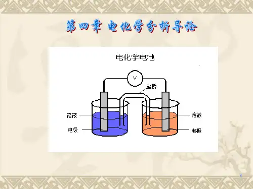 电化学分析法导论PPT课件