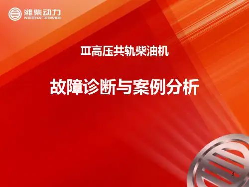 潍柴国三案例介绍1PPT课件