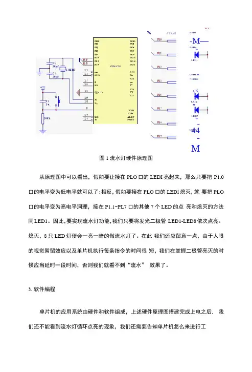 流水灯程序