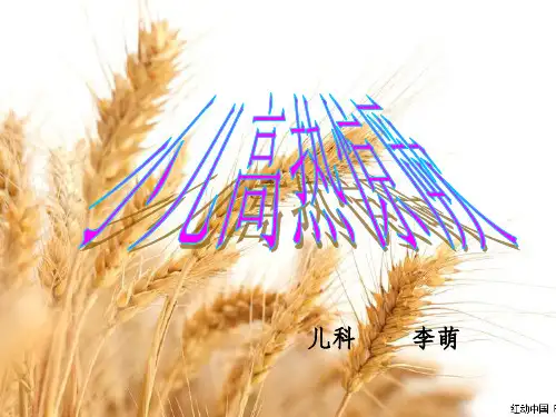 高热惊厥完整ppt课件