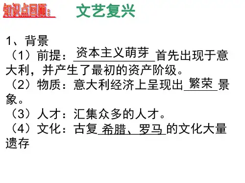 资本主义在欧洲的兴起(14-16世纪)