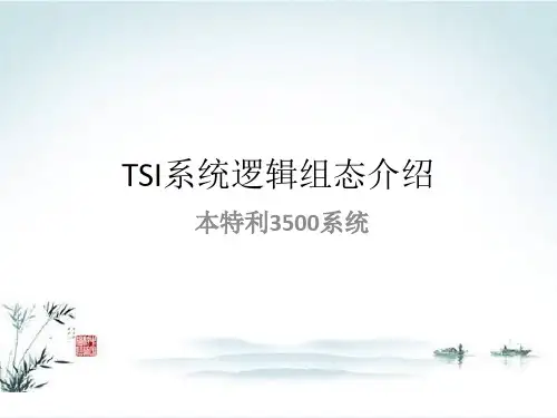 TSI系统逻辑组态介绍 本特利3500
