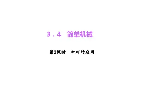 浙教版九年级科学上册期末复习讲义  第三章滑轮复习