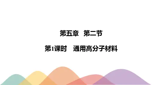 5.2.1通用高分子材料-2024-2025学年高中化学人教版选择性必修3同步课件