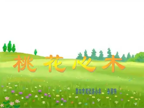 《桃花心木》ppt课件(完整)