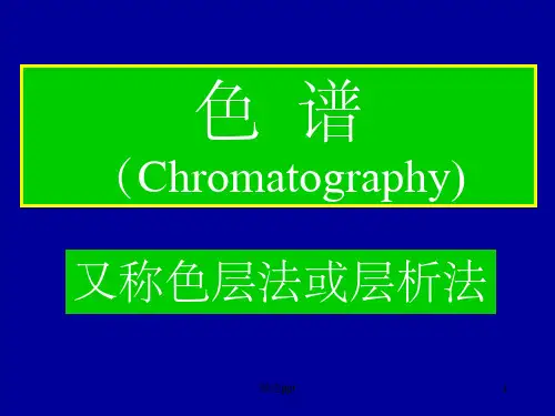 《吸附层析》PPT课件 (2)