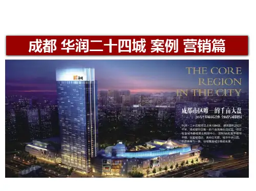 中房信-成都华润二十四城营销案例