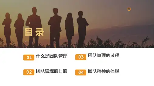 团结就有力量企业员工团队管理培训PPT课件模板
