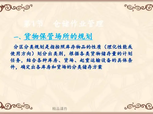 教学阶段9-储位管理与货位分配ppt课件
