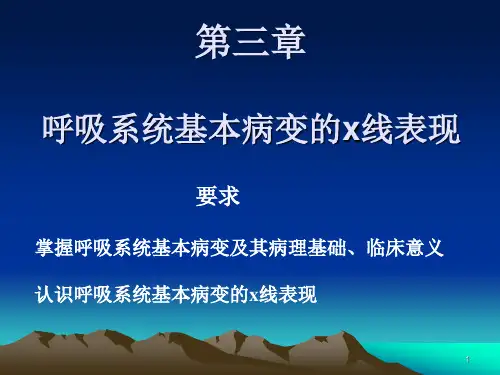 肺部基本病变课件
